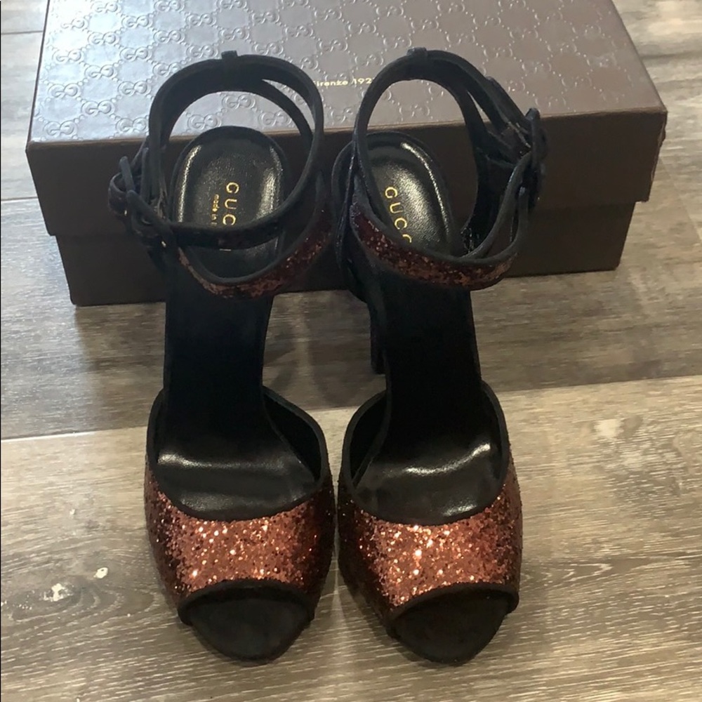 Gucci High Heel Sandals size 8.5 - Picture 2 of 6